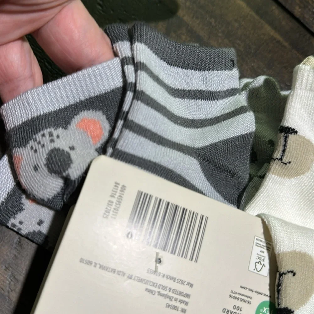 Koala and striped socks by Lily & Dan, 2T-3T
